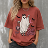 Personalized Halloween Ghost Shirt, Custom Name Pink Ghost Tee, Cute Goth Style