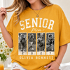 Personalized 2027 Senior Bootleg Football Shirt, Custom Football Mom Tee With Name & Number
