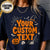 Personalized Halloween Shirt, Custom Text Pumpkin Witch Tee