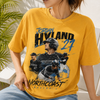 Custom Baseball Bootleg Shirt, Personalized Player Graphic Tee With Name & Number