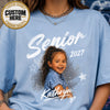 Personalized Senior Photo Shirt 2027, Vintage Graduate Picture Tee, Class of 2027