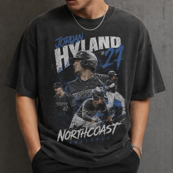 Custom Baseball Bootleg Shirt, Personalized Player Graphic Tee With Name & Number
