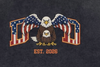 Custom Patriotic Dad Sweatshirt, Personalized US Flag Bald Eagle Shirt, Est 2026 Daddy Gift