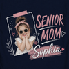Personalized Class of 2027 Shirt, Custom Senior Mom Photo Tee