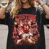 Custom Football Family Shirt, Personalized Player Photo Tee With Name & Number