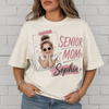 Personalized Class of 2027 Shirt, Custom Senior Mom Photo Tee