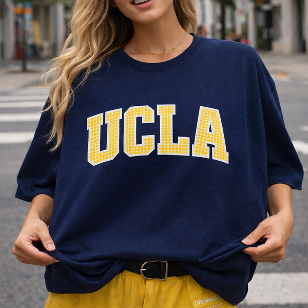 Custom Varsity Letter Shirt, Personalized College Crewneck, Custom Name University Pullover
