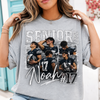 Custom 90s Bootleg Senior Football Mom Shirt, Retro Player Photo Tee