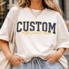 Custom Mascot T-Shirt, Personalized School Spirit Tee, Varsity Team Graphic Shirt