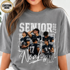 Custom 90s Bootleg Senior Football Mom Shirt, Retro Player Photo Tee