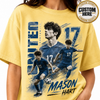 Personalized Soccer Player Shirt, Custom Team Name Tee, School Spirit Style