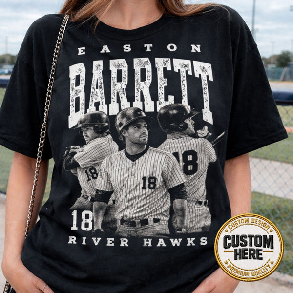 Personalized Baseball Shirt, Player Name Number Tee, Comfort Colors, Baseball Mom Game Day Apparel