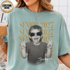 Personalized Senior Photo Shirt 2027, Vintage Graduate Picture Tee