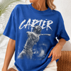 Personalized Baseball Player Shirt, Custom Name & Team Tee, Retro 90s Bootleg Style
