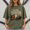 Tis The Season Halloween Shirt, Vintage Ghost Pumpkin Skeleton Tee