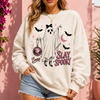 Personalized Halloween Ghost Shirt, Custom Name Pink Ghost Tee, Cute Goth Style