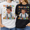 Personalized Graduation Shirt, Look Who Graduated Funny Photo Tee, Graduation Gift for Mom Dad
