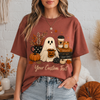 Personalized Fall Ghost Shirt, Custom Halloween Pumpkin Spice Tee