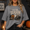 Tis The Season Halloween Shirt, Vintage Ghost Pumpkin Skeleton Tee