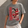 Custom Baseball Player Shirt, Personalized Team Name & Number Tee, Bootleg Style