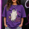 Personalized Halloween Ghost Shirt, Custom Name Pink Ghost Tee, Cute Goth Style