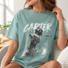 Personalized Baseball Player Shirt, Custom Name & Team Tee, Retro 90s Bootleg Style