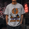 Men's Halloween Skeleton Shirt, In My Spooky Era Tee, Funny Singer Skeleton Graphic
