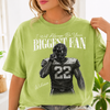 Custom Photo Football Player Shirt, Retro Bootleg Style, I'll Always Be Your Biggest Fan Tee