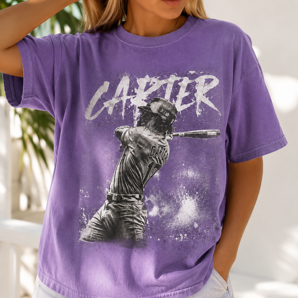 Personalized Baseball Player Shirt, Custom Name & Team Tee, Retro 90s Bootleg Style