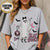 Personalized Halloween Ghost Shirt, Custom Name Pink Ghost Tee, Cute Goth Style