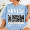 Personalized 2027 Senior Bootleg Football Shirt, Custom Football Mom Tee With Name & Number