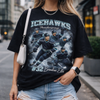Custom Sport Shirt, Ice Hockey Shirt, Vintage 90s Bootleg Tee, Personalized Photo T-shirt, Custom Gift Shirt, Hockey Fan, Game Day Top