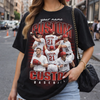 Custom Player Bootleg Shirt, Personalized Team School Spirit Tee, Baseball Softball Photo Shirt
