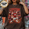 Custom Football Family Shirt, Personalized Player Photo Tee With Name & Number