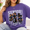 Custom 90s Bootleg Senior Football Mom Shirt, Retro Player Photo Tee