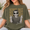 Personalized Senior Photo Shirt 2027, Vintage Graduate Picture Tee