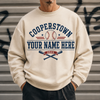 Personalized Baseball Shirt, Custom Cooperstown Team Tee, Retro Tournament Style 2026