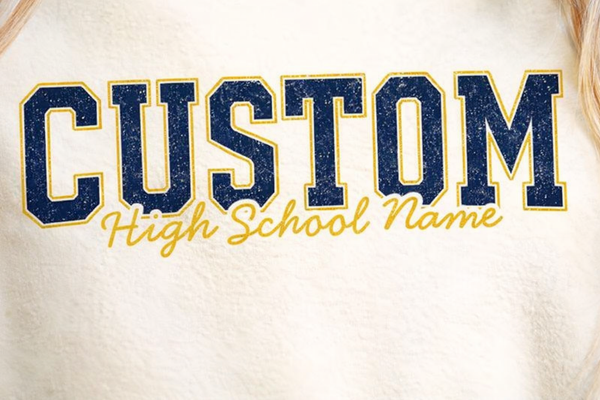 Custom Mascot T-Shirt, Personalized School Spirit Tee, Varsity Team Graphic Shirt