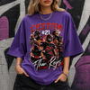 Custom Football Shirt, Personalized Family Player Photo Tee With Name & Number