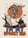 Men's Halloween Skeleton Shirt, In My Spooky Era Tee, Funny Singer Skeleton Graphic