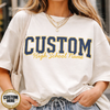 Custom Mascot T-Shirt, Personalized School Spirit Tee, Varsity Team Graphic Shirt