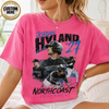 Custom Baseball Bootleg Shirt, Personalized Player Graphic Tee With Name & Number