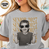 Personalized Senior Photo Shirt 2027, Vintage Graduate Picture Tee