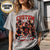 Custom Football Shirt, Personalized Family Player Photo Tee With Name & Number
