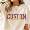Custom Mascot T-Shirt, Personalized School Spirit Tee, Varsity Team Graphic Shirt