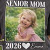 Custom Photo Senior Mom Dad Shirt 2026, Personalized Class of 2026 Graduation Tee, Proud Senior Parent Gift