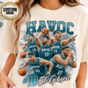 Custom Basketball Shirt, Basketball Player Photo Tee, Name & Number Team Shirt, Retro 90s Bootleg Tee