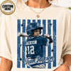 Personalized Baseball Mom Shirt, Team Member Tee, Vintage Sports Fan Apparel, Baseball Family Clothing