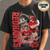 Custom Baseball Player Shirt, Personalized Team Name & Number Tee, Bootleg Style