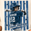 Personalized Baseball Mom Shirt, Team Member Tee, Vintage Sports Fan Apparel, Baseball Family Clothing